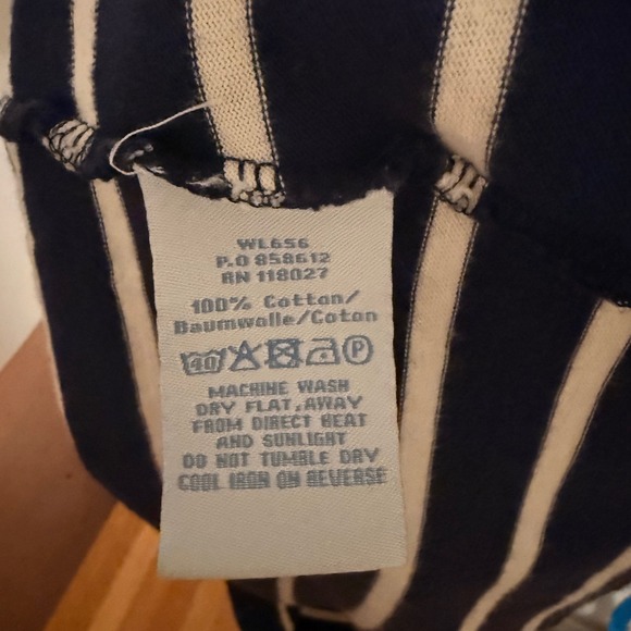 Boden Navy White Striped Tunic Dress Size 16 Classic Spring Minimalist Nautical - Picture 5 of 5